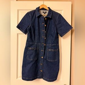 PAIGE Denim Shirt Dress.